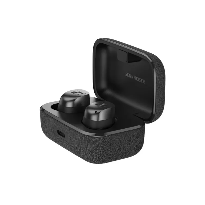 SENNHEISER Momentum MTW4 Wireless Bluetooth Noise-Cancelling Sports Earbuds - Black & Graphite