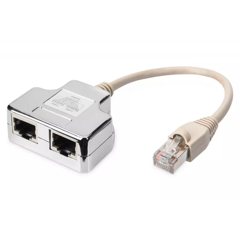 Patch Cable Adapter Digitus CAT 5e shielded 1:1