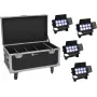 Wash light set EUROLITE Multiflood 20001000 — 4 fixtures, 8x10W RGBW LEDs each