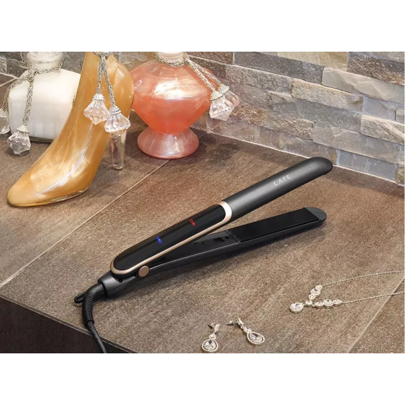 Hair straightener LAFE LAFPST47570 with ceramic plates and adjustable temperature