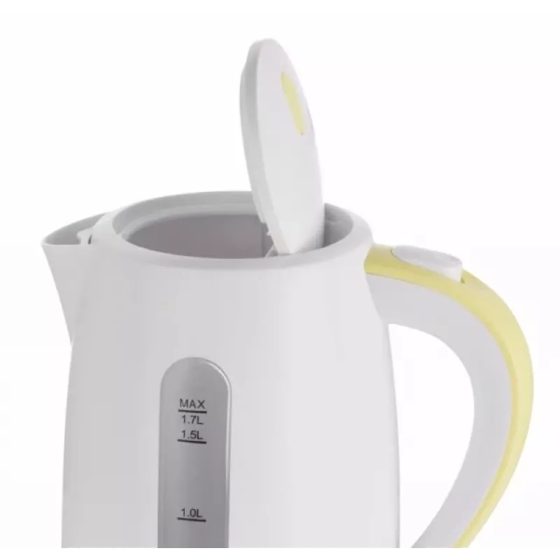 Electric kettle Zelmer 1.7 L 2200 W White Yellow