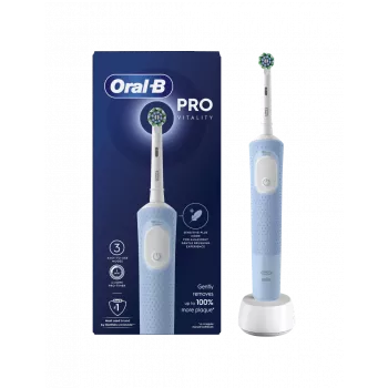 Oral-B | Vitality Pro Electric Toothbrush Rechargeable For adults Number of brush heads included 1 Number of teeth brushing modes 3 Blue