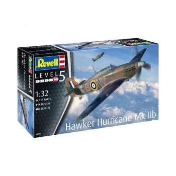 Plastic model plane REVELL Hawker Hurricane MK IIB 1/32 scale plastic model kit