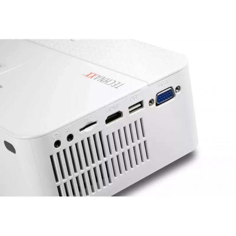 Technaxx TX-113 Standard Throw Projector 1800 ANSI Lumens LED 800x480 White
