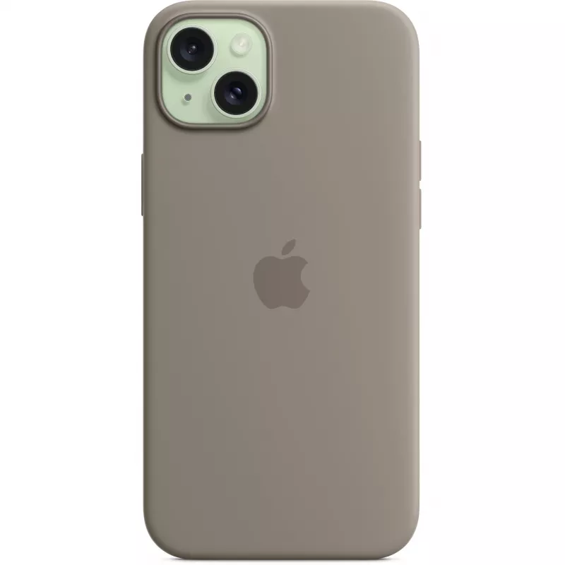 Silicone Case Apple iPhone 15 Plus MagSafe Clay Cover