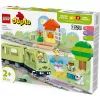 Toy train set LEGO DUPLO Interactive Adventure Railway 10427, 57 pieces, 2 minifigures, for ages 2+