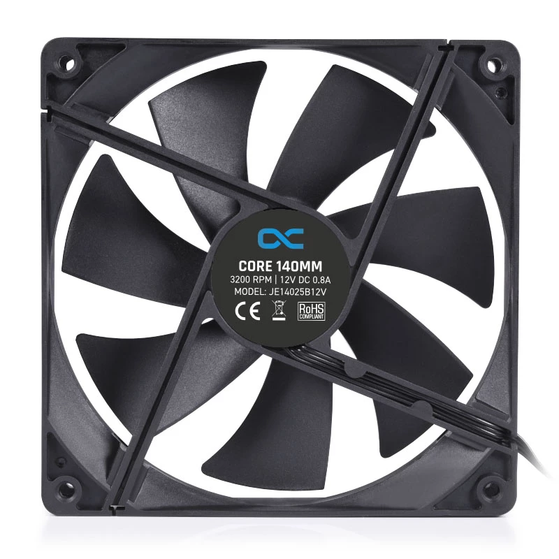 Fan module Alphacool 24847 Black Plastic 140x140x25mm