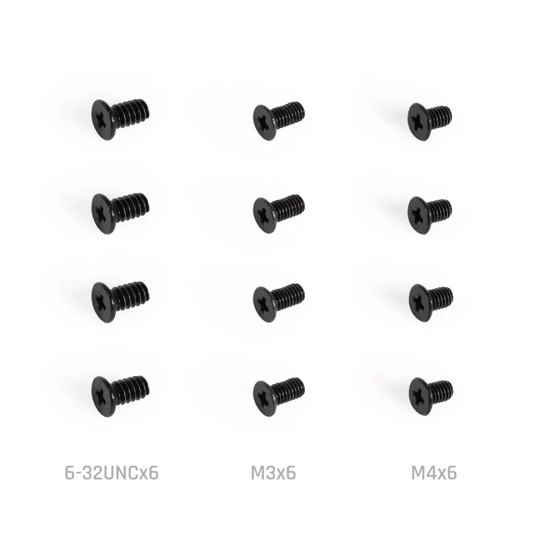 Mounting kit Alphacool 15725 Black Stainless steel 25mm 10g