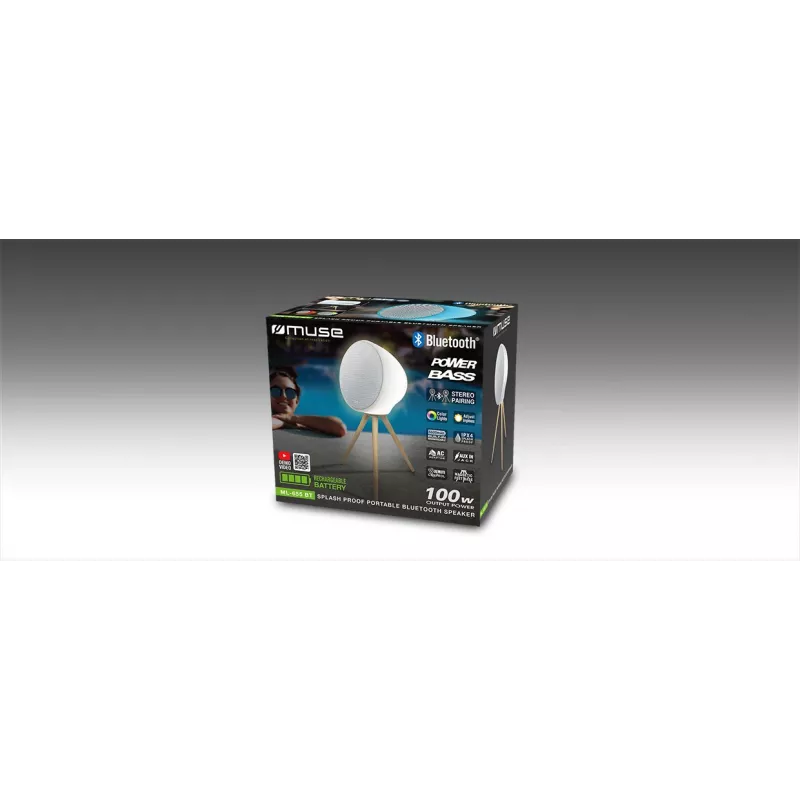 Muse ML-655 BT Portable Bluetooth Speaker | Muse | Portable Bluetooth Speaker | ML-655 BT | Bluetooth | Portable | Wireless connection
