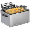 Deep Fryer Steba DF 300 Double 5 L 3000 W Black Stainless Steel