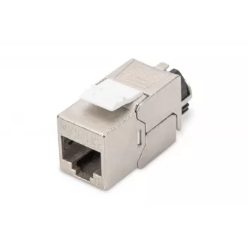 Digitus CAT 6A Keystone module, shielded with intelligent cable manager