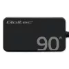 Qoltec 90W GaN Super Fast SLIM Wall Charger | XP | 5-20V | 4.5A | USB-C 3.1 | Laptop | MacBook | Smartphone | + cable