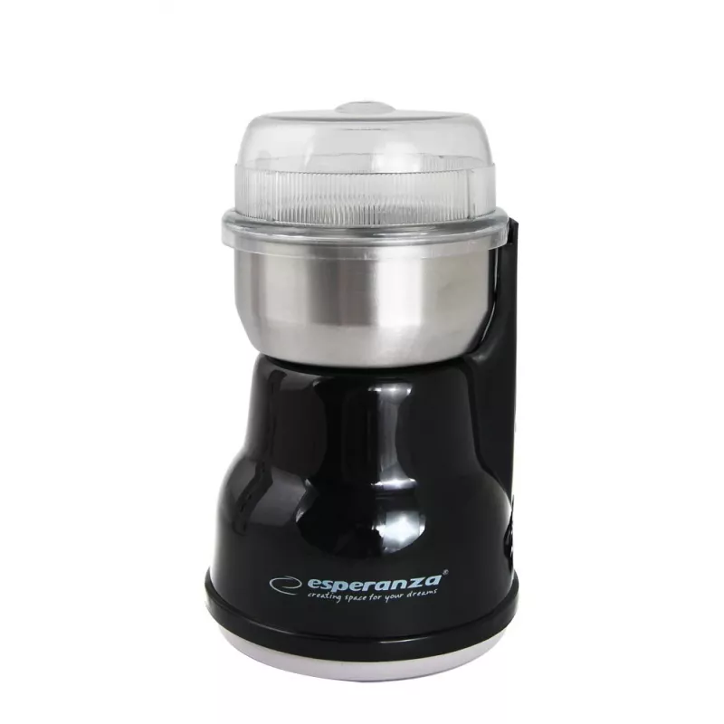 Blade coffee grinder ESPERANZA EKC002K — 160 W, 50 g capacity, adjustable settings, black