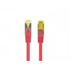 Network Cable Lanberg PATCHCORD KAT.6A S/FTP LSZH CU 0.5M Red