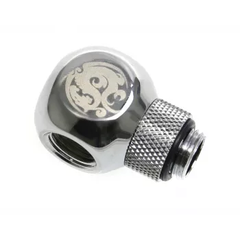 Cooling system fitting BitsPower BP-TR-C — brass construction, silver finish