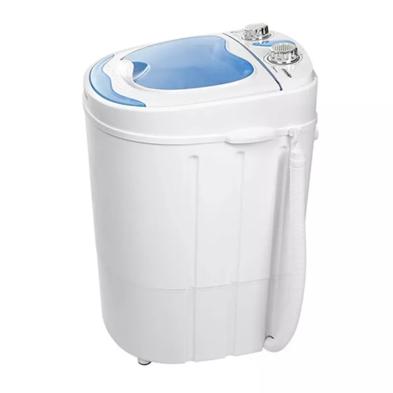 Top-load washing machine Mesko MS 8053 — 3 kg capacity, 360×370×530 mm, blue/white