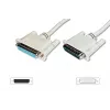 Digitus Datatransfer extension cable D-Sub25/M - D-Sub25/F