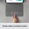 Case with keyboard Combo Touch US iPad Pro 11 1,2,3 Gen grey