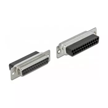 D-Sub 25 pin crimp female to 2 x RJ45 female DeLOCK 66834