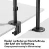 Monitor mount 17-32, 9 kg max., black