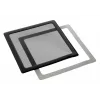 Dust filter DEMCiflex 200 mm square for computer case, black, 200×200 mm