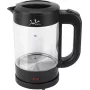 Electric kettle JATA 1.2 L 1500 W Black Transparent