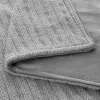 Medisana HB 680 electric heated blanket, 120 W, grey plush