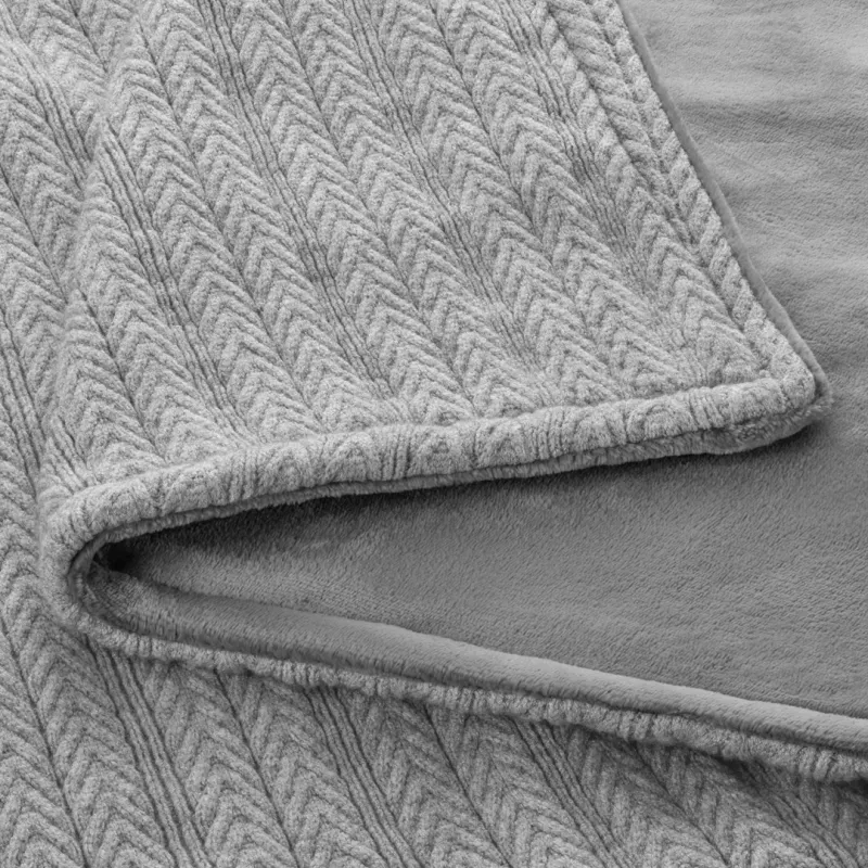 Medisana HB 680 electric heated blanket, 120 W, grey plush