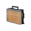Small parts box Stanley Sortmaster Multilevel Organizer Black Transparent 400x420x315 mm