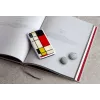 Smartphone case iKins for iPhone XR Mondrian White — protective hard back cover