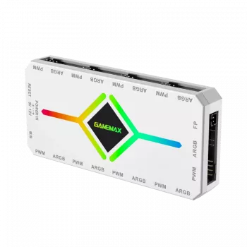 Gamemax | Remoter control | V4.0 ARGB PWM HUB BK | White | Gamemax