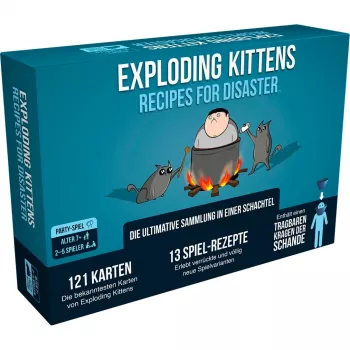 Exploding Kittens - Recipes for Disaster, Card Game