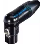 NEUTRIK XLR-Connector Socket, angled Number of Poles: 4 Black NC4FRX-B 1 pc(s) (NC4FRX-B)