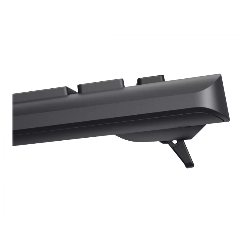 DELL Keyboard and Mouse - KM3322W - Ukrainian (QWERTY), Full-size (100%), Wireless, RF Wireless, QWERTY, Black, Mouse included
