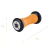 Rehabilitation roller MDH DRQM3P4LKXXXP, TPE, black, 7 cm diameter, 17 cm length