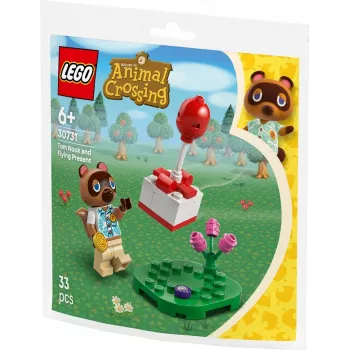 30731 Animal Crossing Tom Nook and Ballon-Geschenk, Construction Toy Polybag