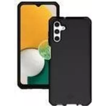 Mobilis SPECTRUM - Rear Cover for mobile phone - Durable - recycled, antimicrobial - Impacthane - solides matte black - for Samsung Galaxy A04s, A13 5G (066028)
