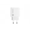 Indoor AC Fast Charging Charger NATEC RIBERA 12V 20W USB-C PD 3.0 + USB-A Samsung AFC White