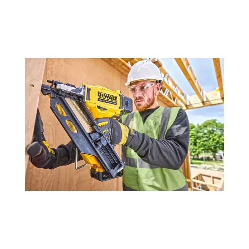 Nailer DeWALT DCN930N-XJ 18V cordless angled magazine, 2.8 mm, 5–90 mm staples, 55-capacity