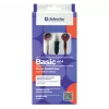 Headphones Defender BASIC 604 Black-Red