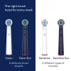 Beurer TB Clean Eco Green Planet brush heads, dark blue, 4-pack