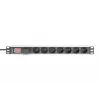 Digitus Socket strip with aluminum profile 7-way CEE 7/5 sockets 2 m cable