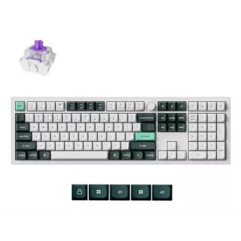 Mechanical Keyboard Keychron Q6 HE QMK with Gateron Double‑Rail Magnetic Stabilizers