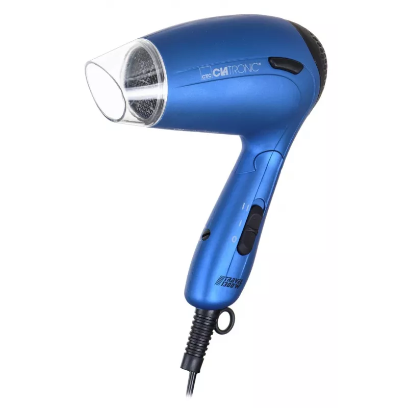 Clatronic HTD 3429 travel hair dryer 1300 W, blue