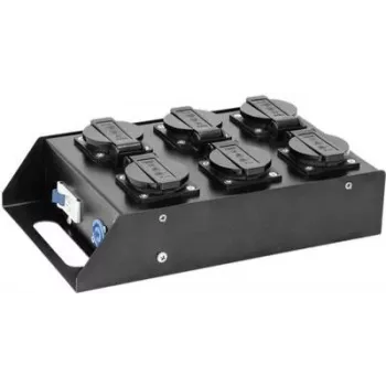 Power Distributor EUROLITE SAB-61 60003745 — 6 outputs, 16A