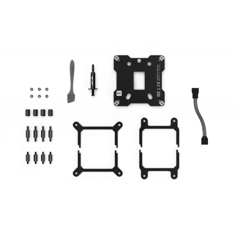 Water block Alphacool 13446 Brass Copper Black 72mm