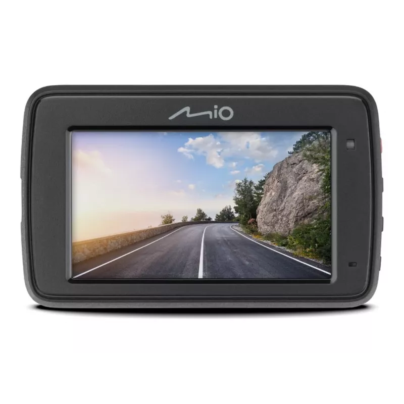 Dashcam MIO MiVue 802 car camera, 2560×1440 QHD 140° 60fps, 2.7 inch display, battery/USB, microSD up to 128GB, G-shock, collision detection