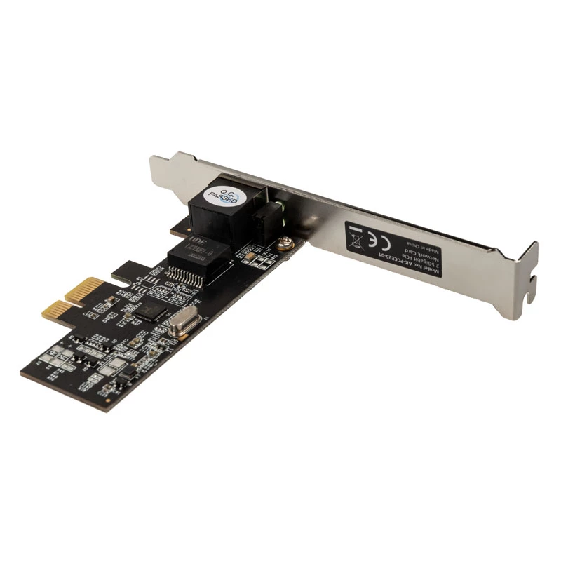 Akasa AK-PCCE25-01 - Built-In - Wired - PCI Express - Ethernet - 2500 Mbit/s