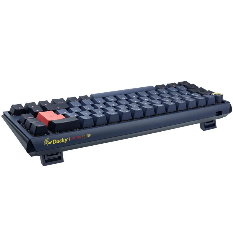 Ducky One 3 SF keyboard Gaming USB QWERTZ German Blue