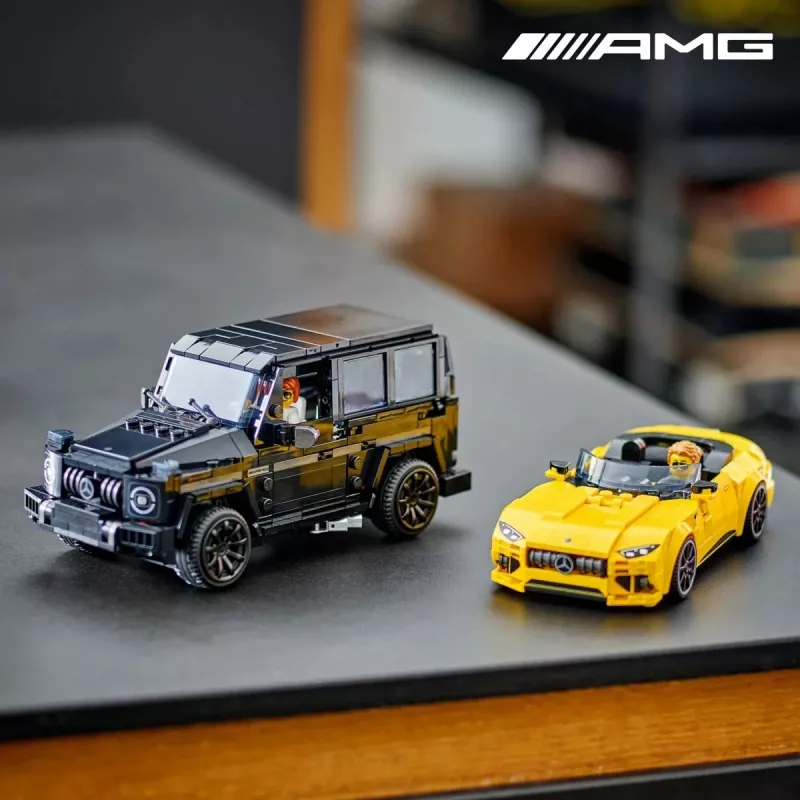 LEGO Speed Champions Mercedes-amg G 63 & Mercedes-amg Sl 63 76924, Multi